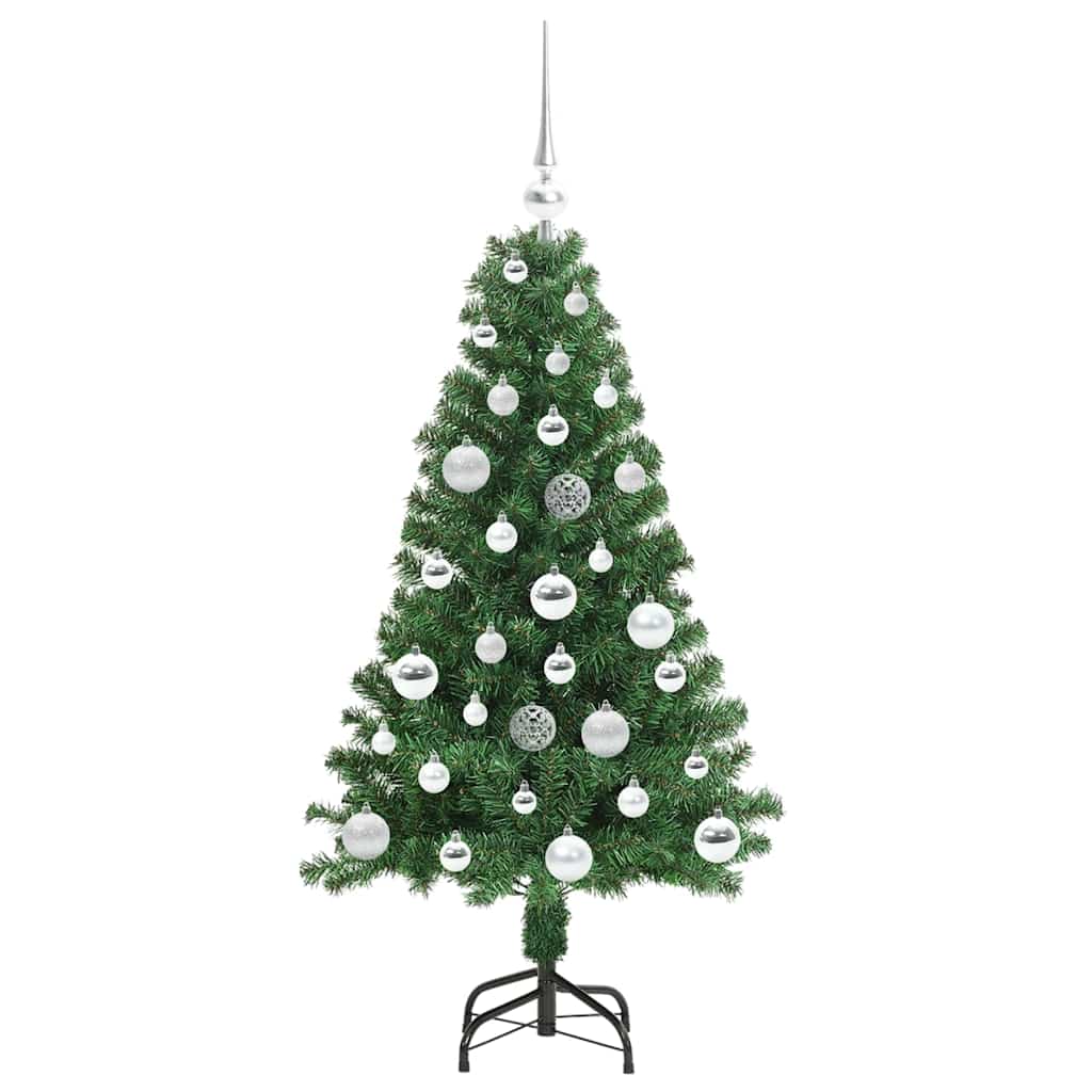 Sapin de Noël artificiel Vert 120 cm PVC, Acier et Plastique - XIOS