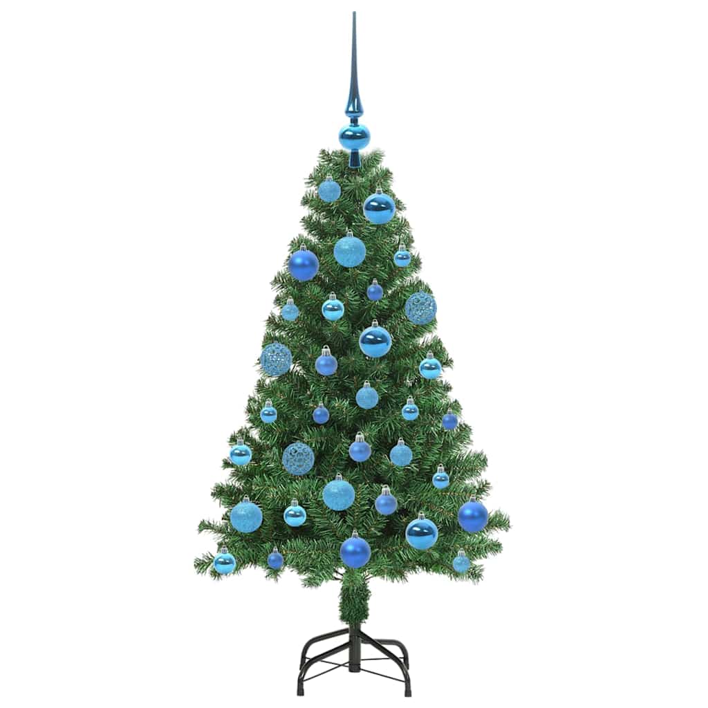 Sapin de Noël artificiel Vert 120 cm PVC, Acier et Plastique - XIOS