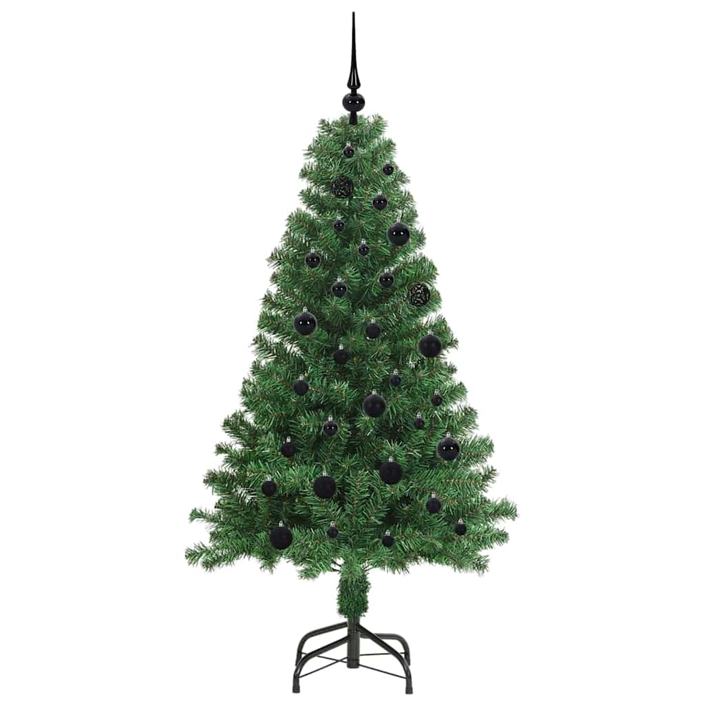 Sapin de Noël artificiel Vert 150 cm PVC, Acier et Plastique - XIOS