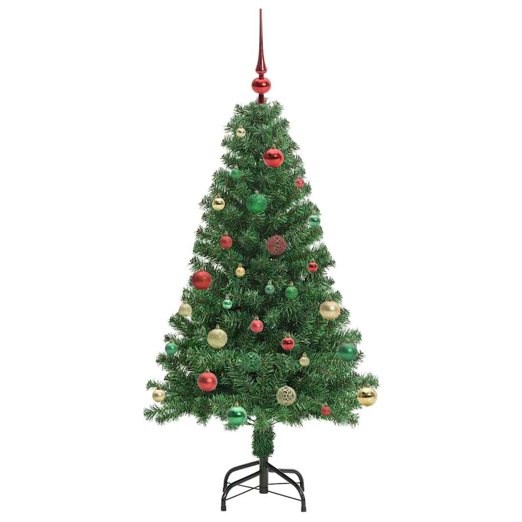 Sapin de Noël artificiel Vert 150 cm PVC, Acier et Plastique - XIOS