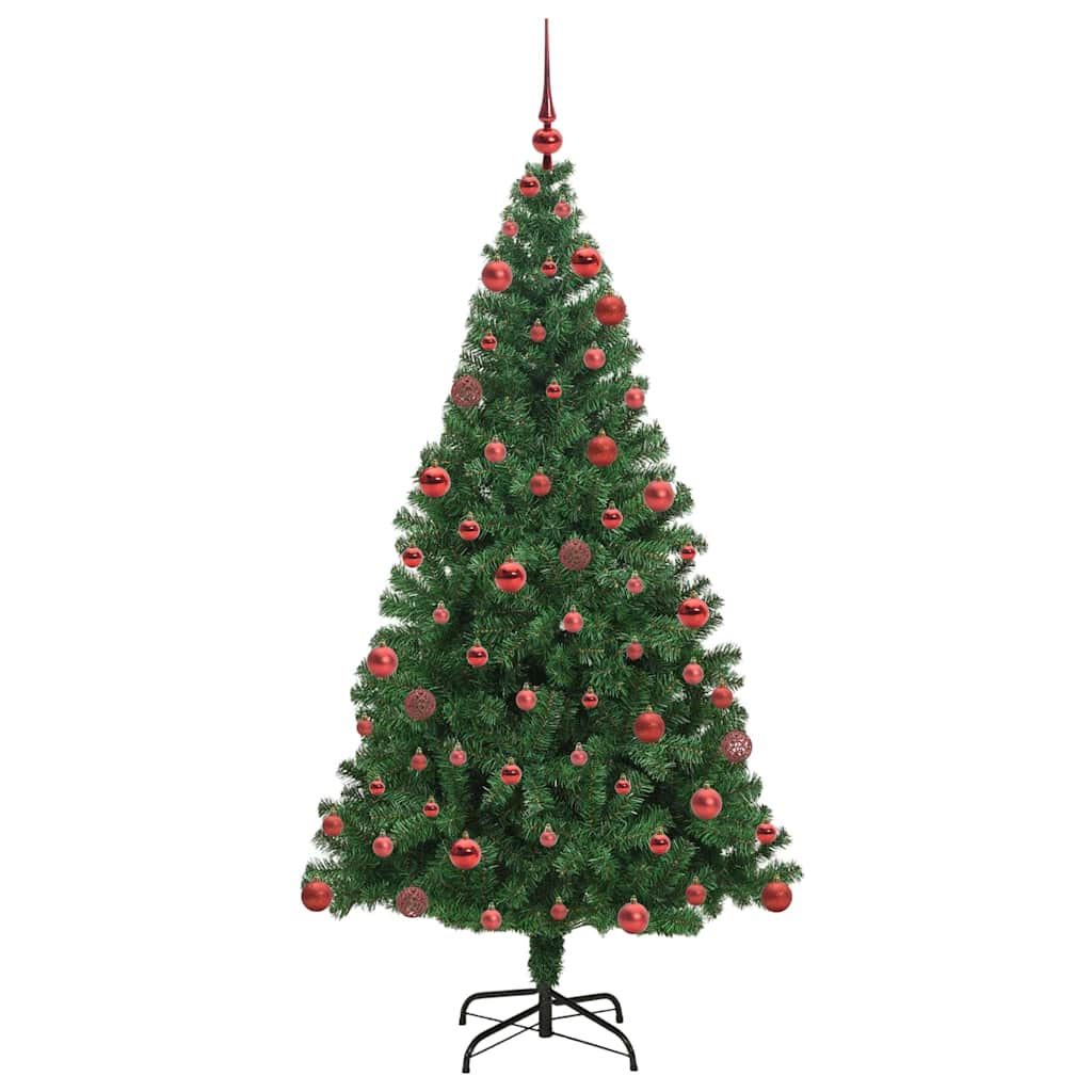 Sapin de Noël artificiel Vert 180 cm PVC, Acier et Plastique - XIOS