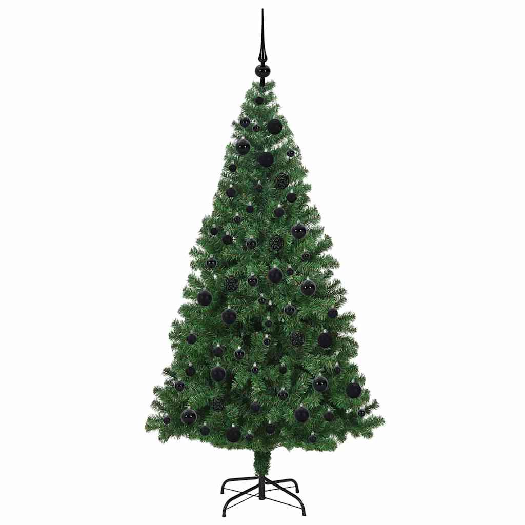 Sapin de Noël artificiel Vert 180 cm PVC, Acier et Plastique - XIOS