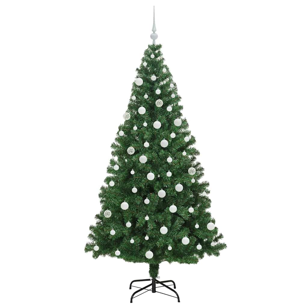 Sapin de Noël artificiel Vert 180 cm PVC, Acier et Plastique - XIOS