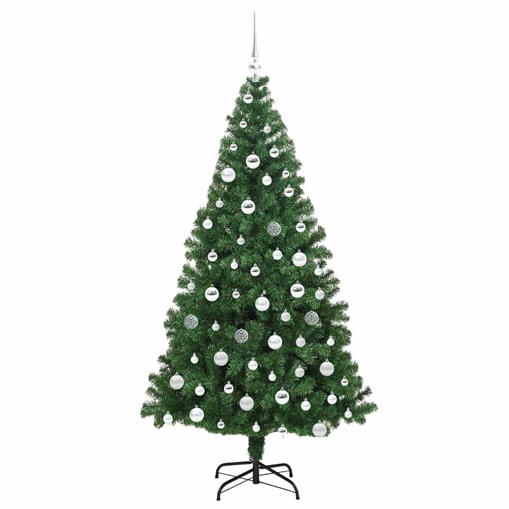 Sapin de Noël artificiel Vert 180 cm PVC, Acier et Plastique - XIOS