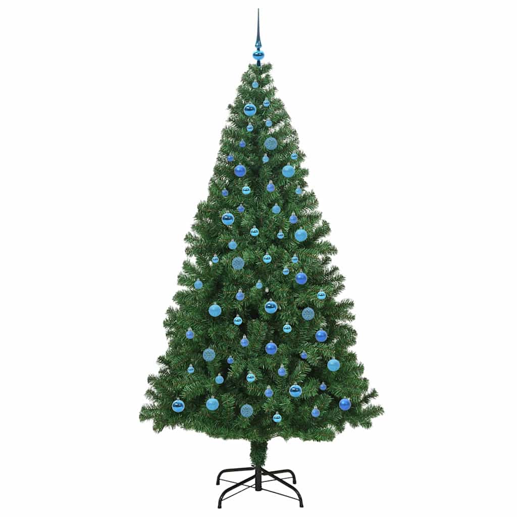 Sapin de Noël artificiel Vert 240 cm PVC, Acier et Plastique - XIOS