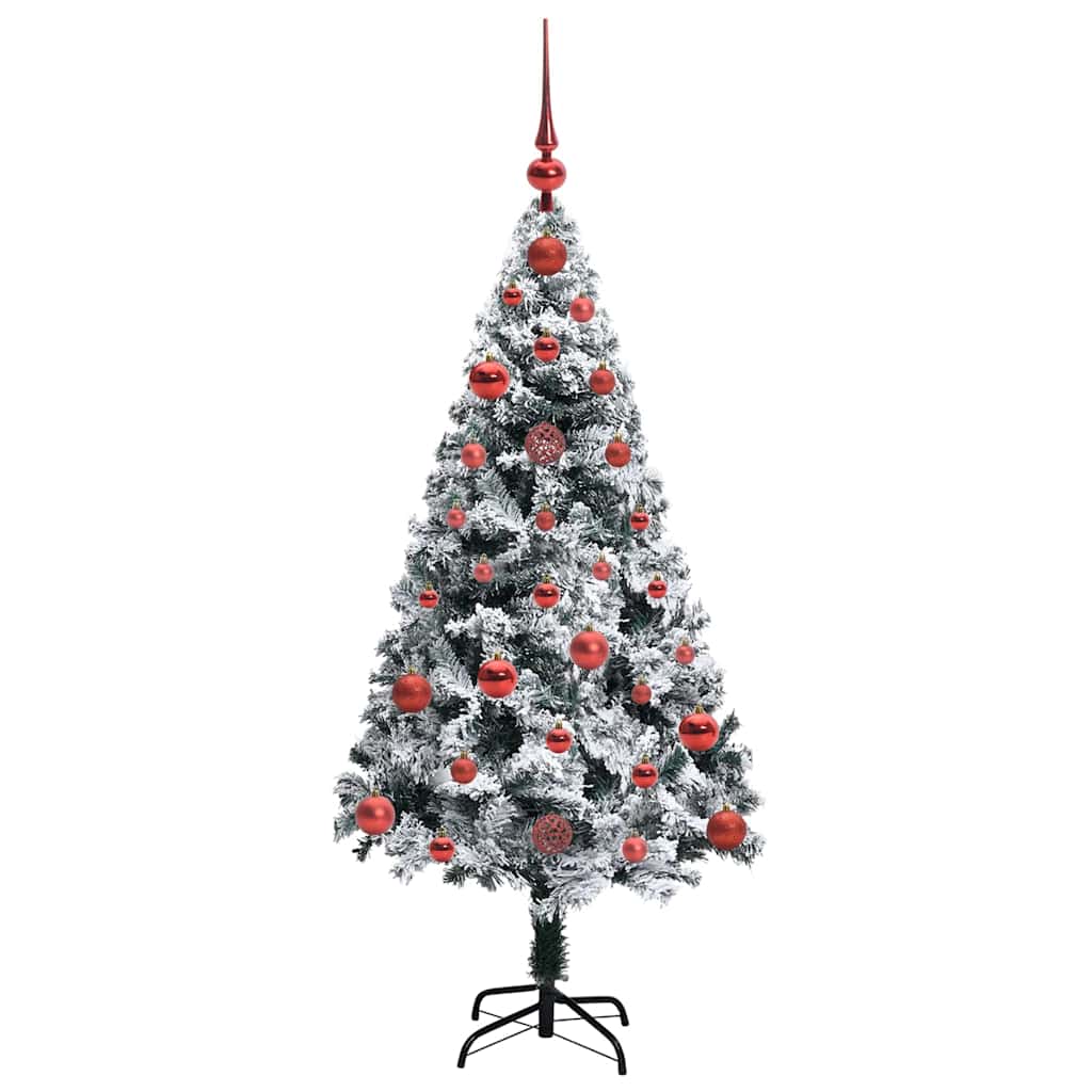 Sapin de Noël artificiel Vert 120 cm PVC, Acier et Plastique - XIOS