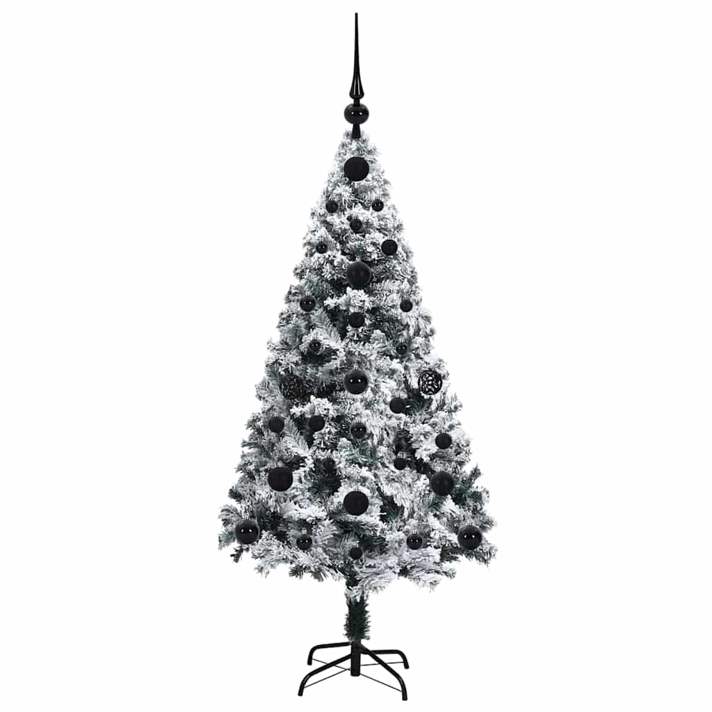 Sapin de Noël artificiel Vert 120 cm PVC, Acier et Plastique - XIOS