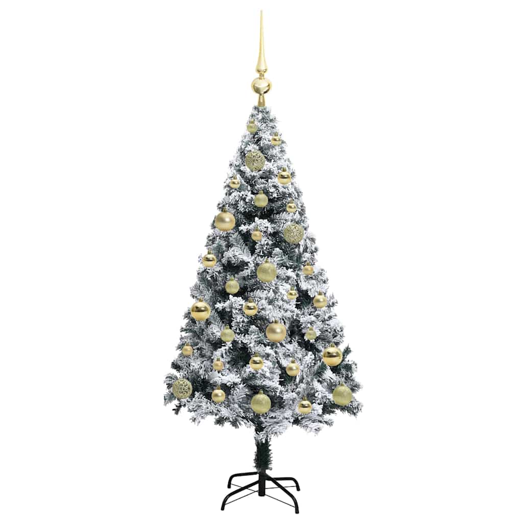 Sapin de Noël artificiel Vert 120 cm PVC, Acier et Plastique - XIOS