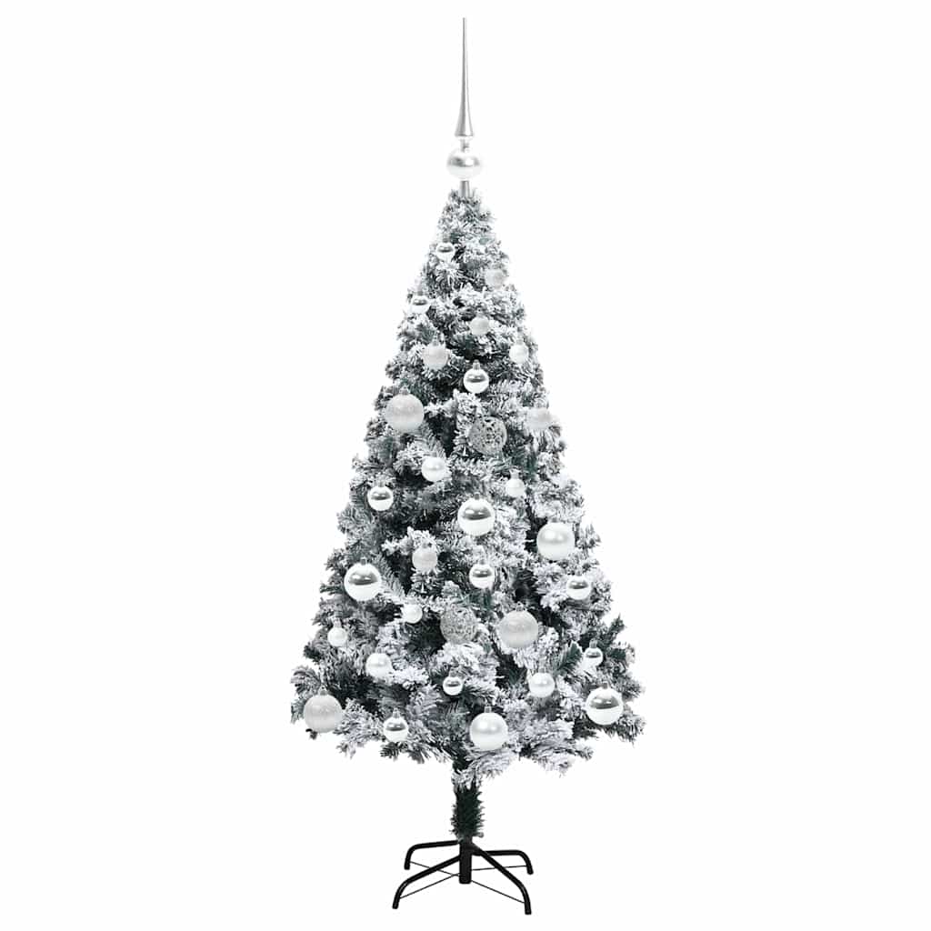 Sapin de Noël artificiel Vert 120 cm PVC, Acier et Plastique - XIOS