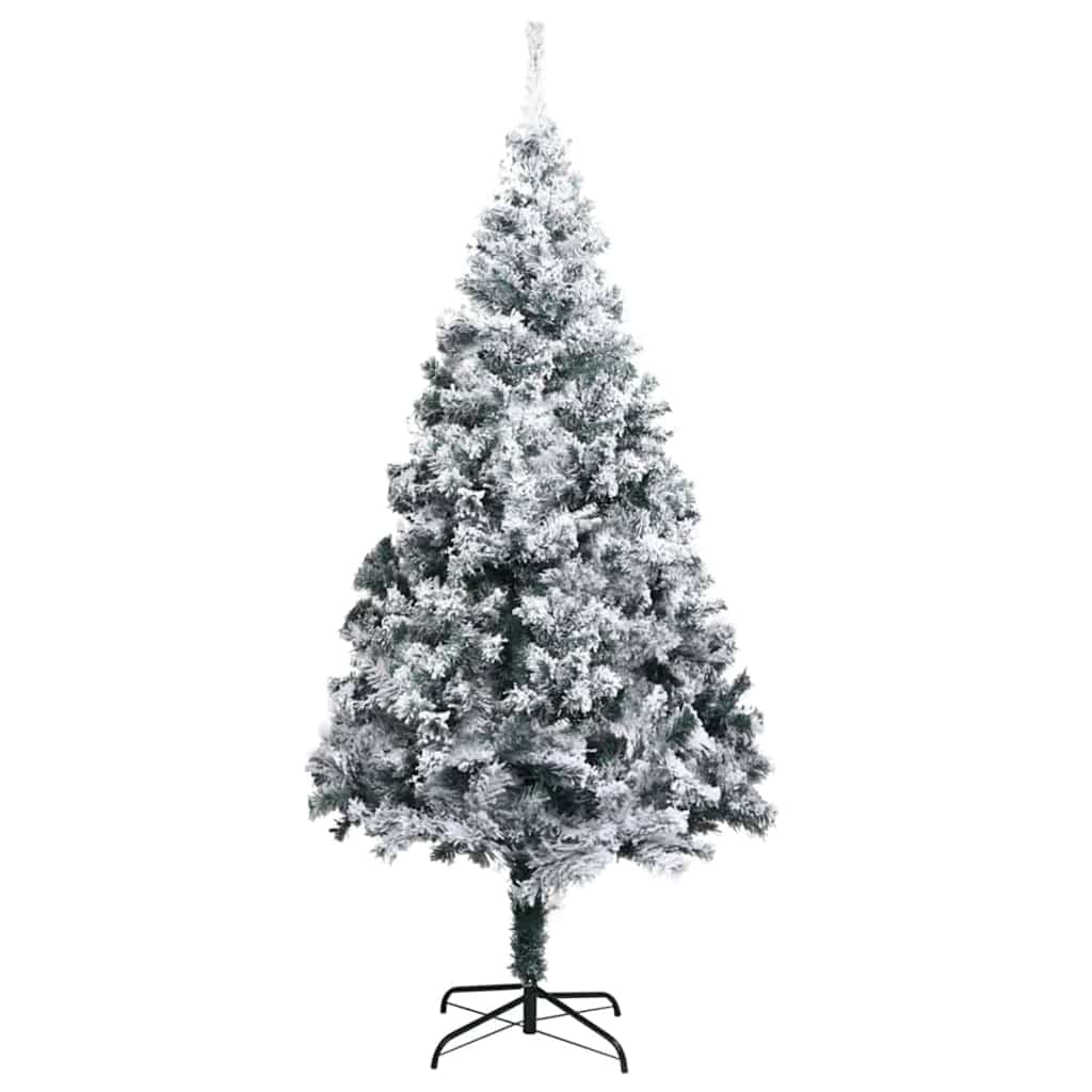 Sapin de Noël artificiel Blanc 180 cm PVC, Acier et Plastique - XIOS