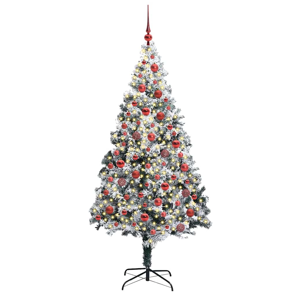 Sapin de Noël artificiel Vert 180 cm PVC, Acier et Plastique - XIOS