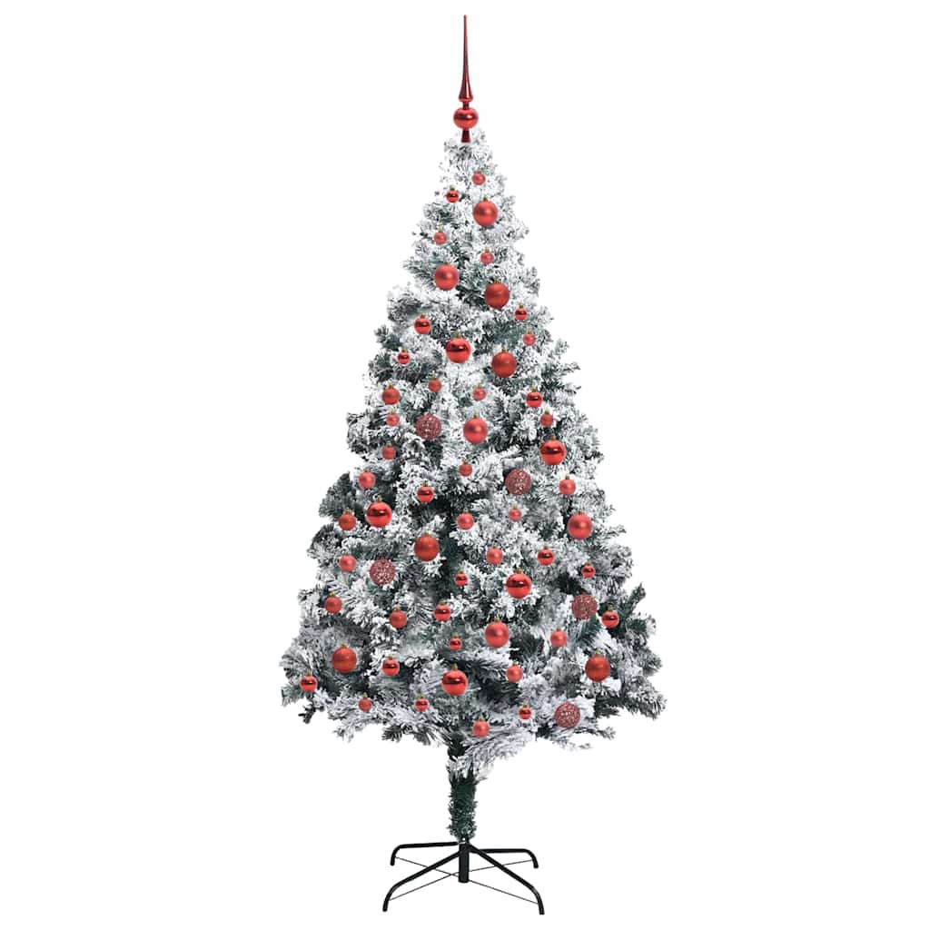 Sapin de Noël artificiel Vert 180 cm PVC, Acier et Plastique - XIOS