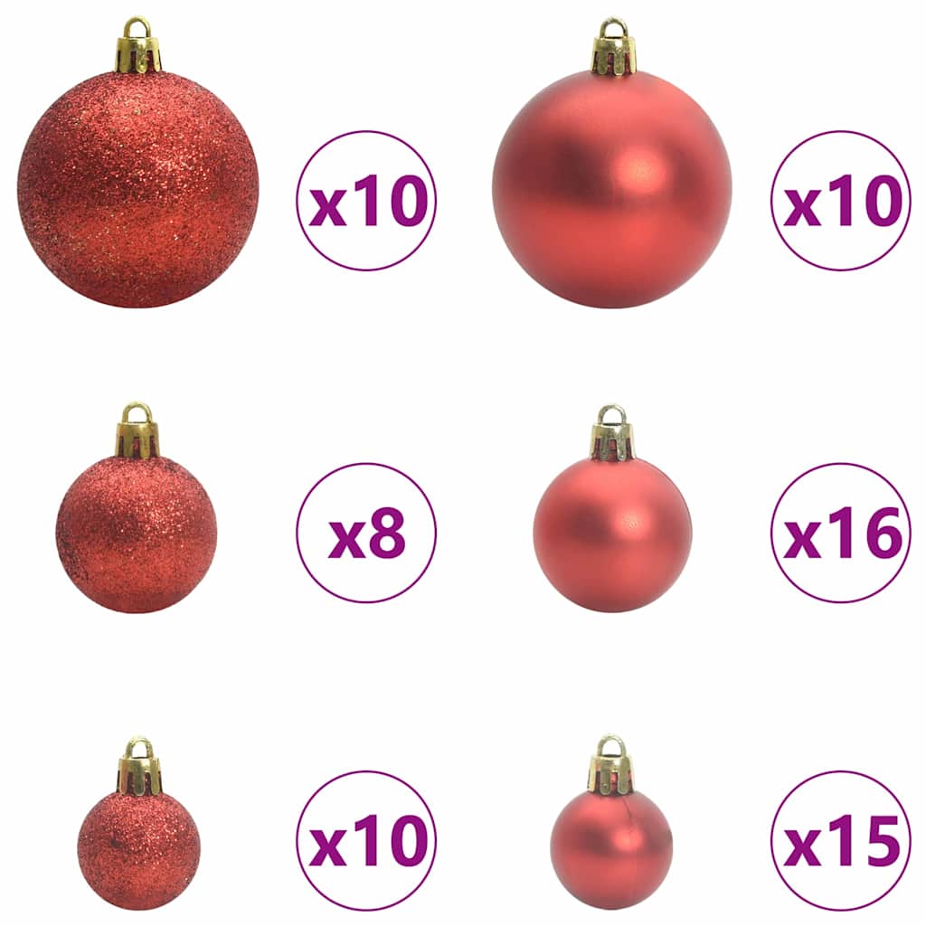 Sapin de Noël artificiel Vert 180 cm PVC, Acier et Plastique - XIOS