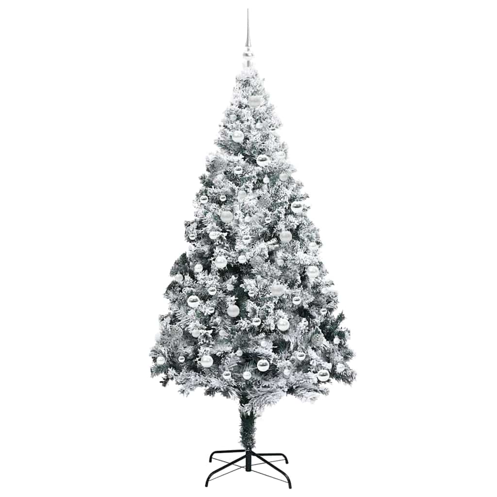 Sapin de Noël artificiel Vert 210 cm PVC, Acier et Plastique - XIOS