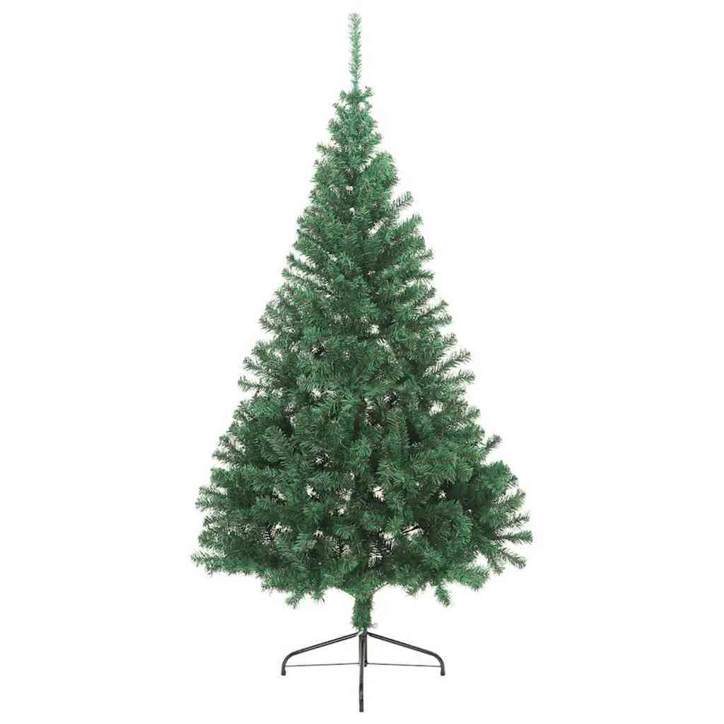 Sapin de Noël artificiel pré-éclairé Vert 210 cm PVC - XIOS