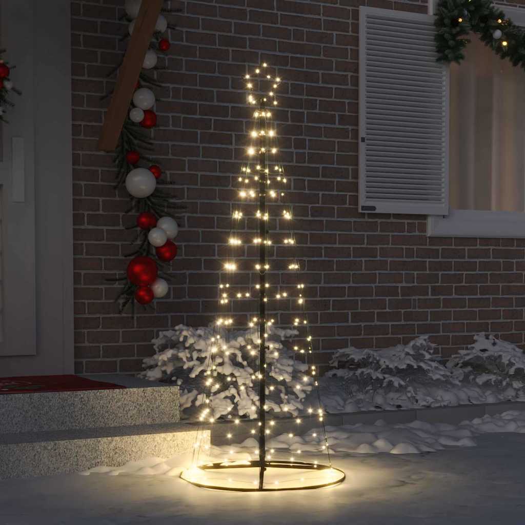 Arbre de Noël LED avec 390 LED Blanc chaud 250 cm Fer - XIOS