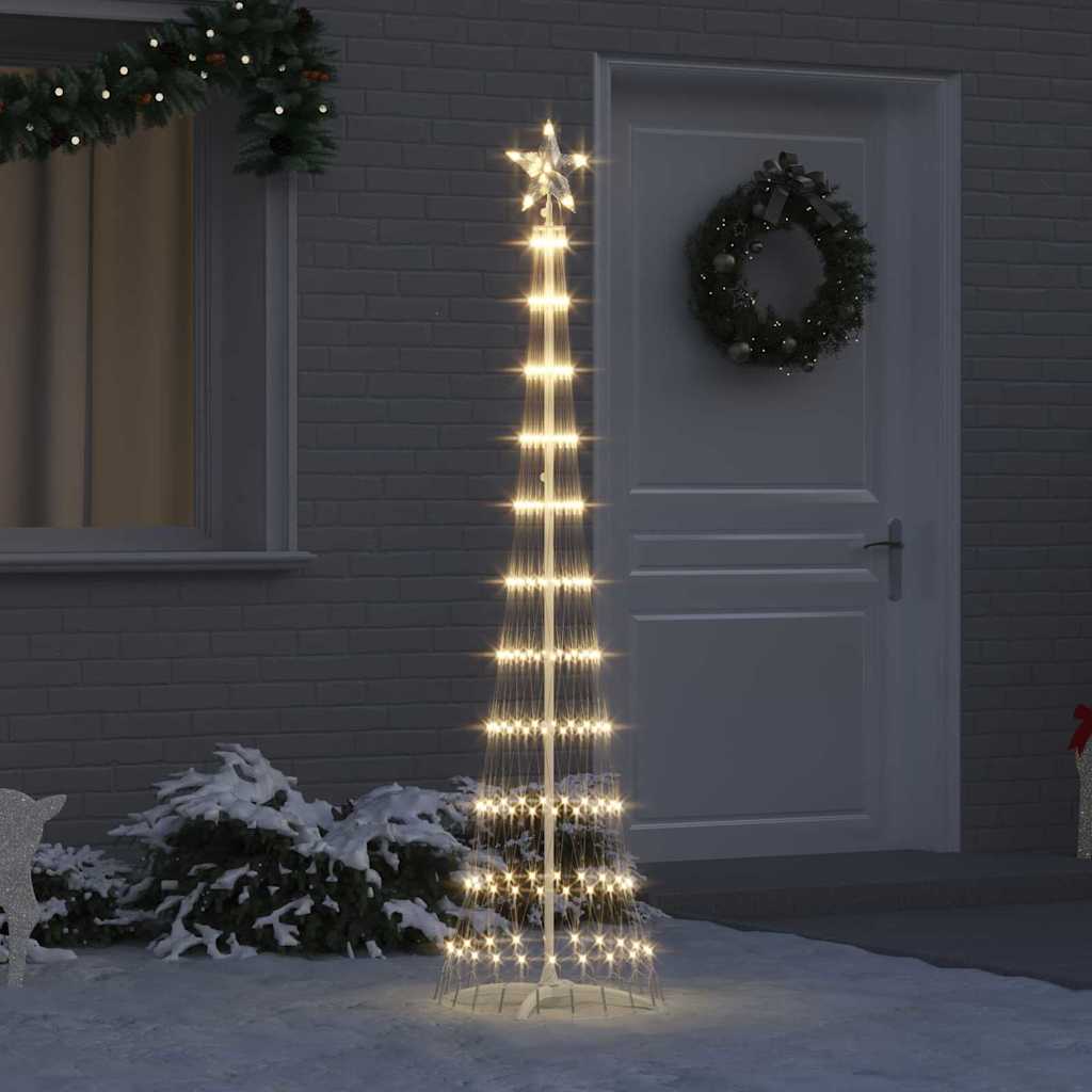 Arbre de Noël LED Blanc chaud 51 x 51 x 190 cm Métal - XIOS