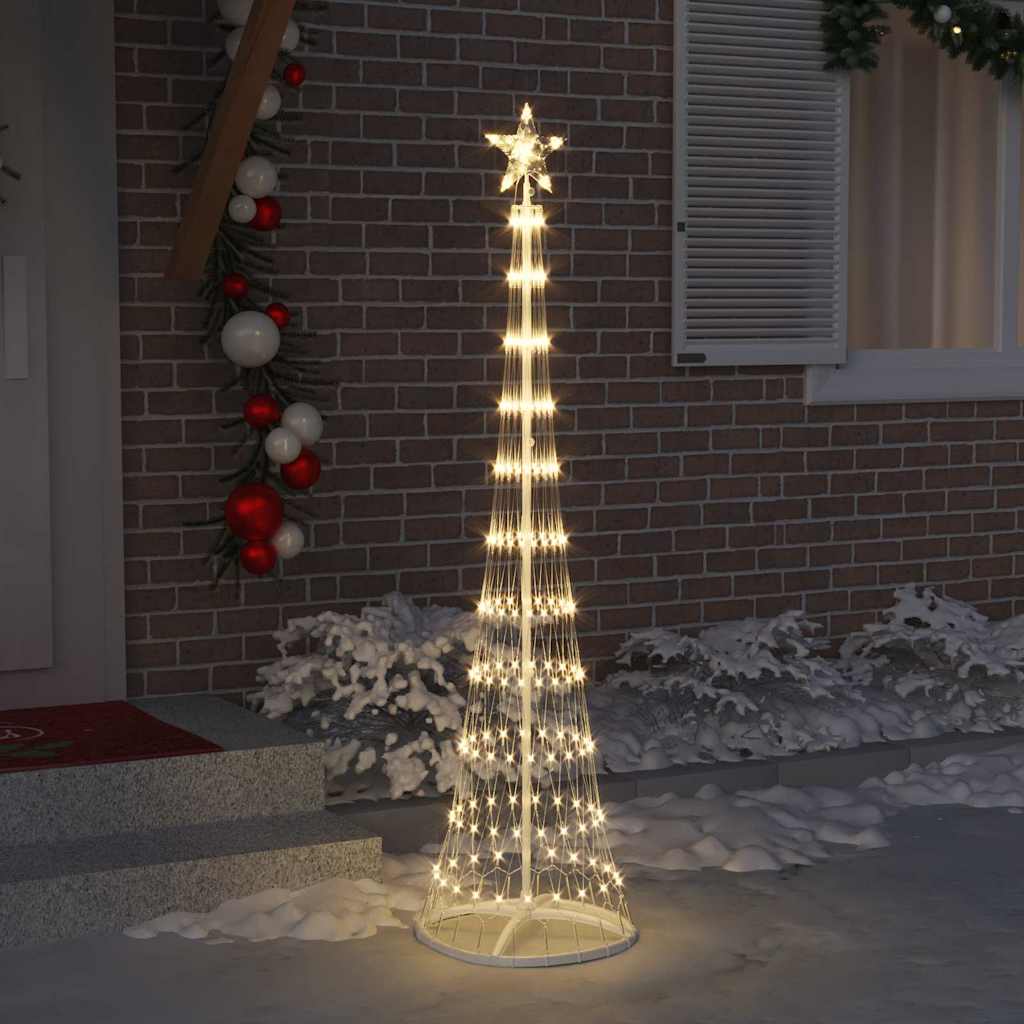 Arbre de Noël LED Blanc chaud 51 x 51 x 190 cm Métal - XIOS