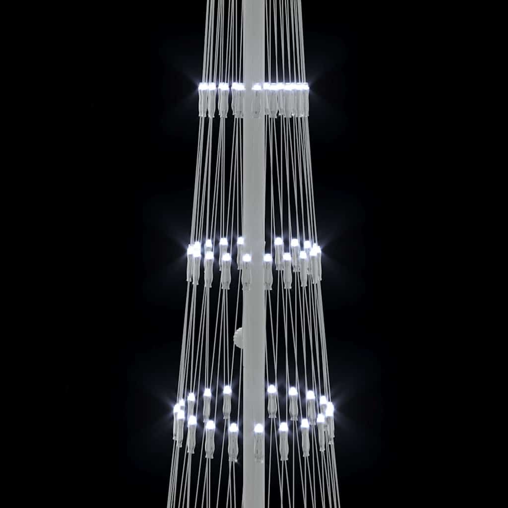 Arbre de Noël LED Blanc froid 51 x 51 x 190 cm Métal - XIOS