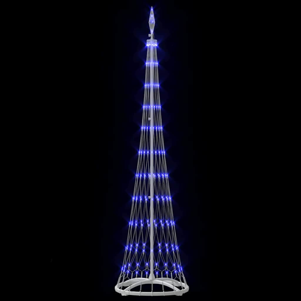Arbre de Noël LED avec 230 LED Bleu 51 x 51 x 190 cm Métal - XIOS