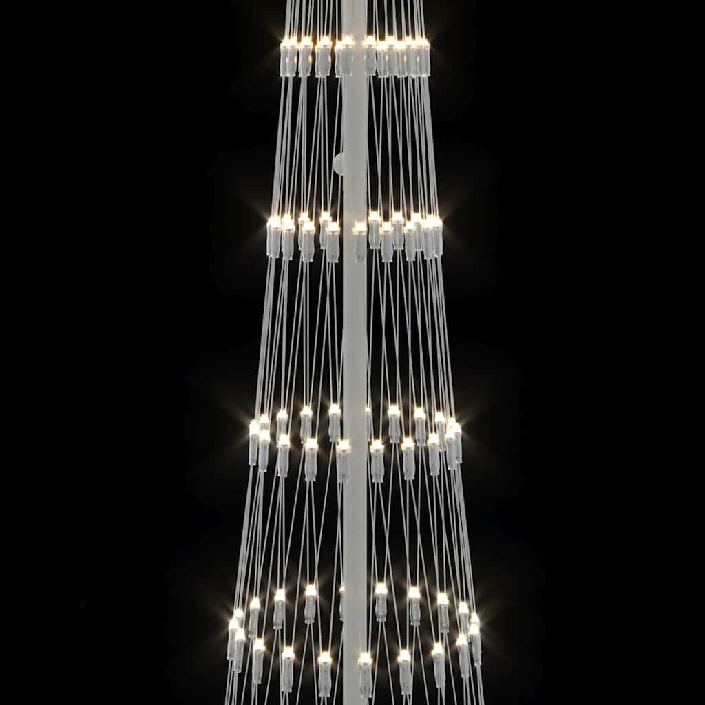Arbre de Noël LED Blanc chaud 70 x 70 x 250 cm Métal - XIOS