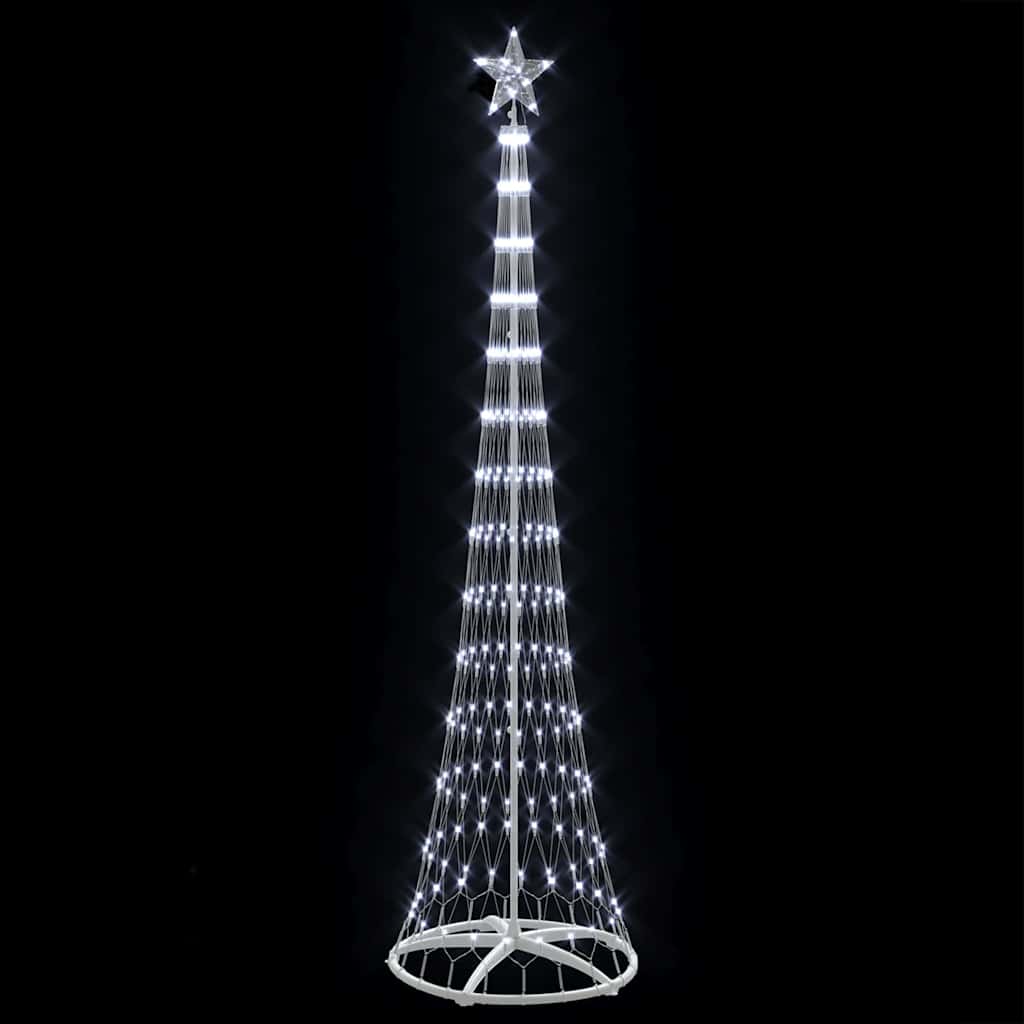 Arbre de Noël LED Blanc froid 70 x 70 x 250 cm Métal - XIOS