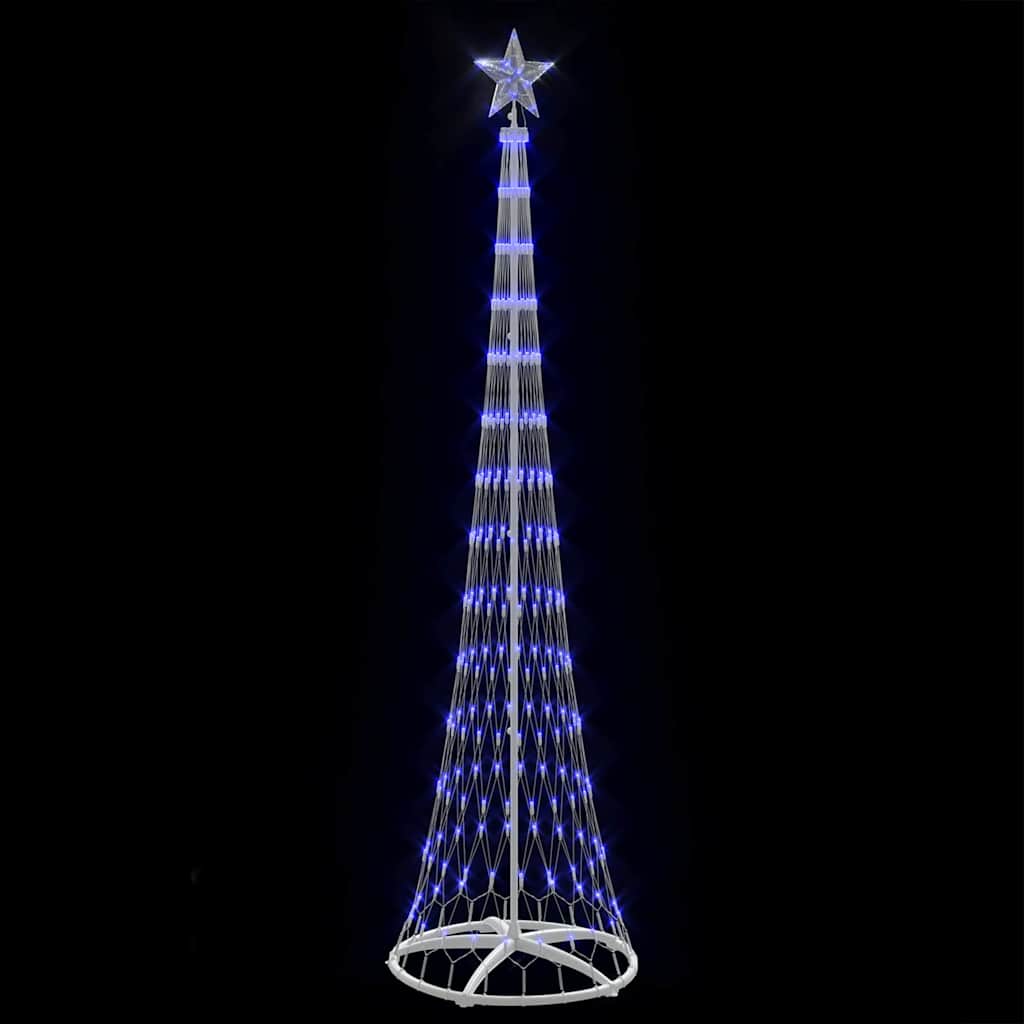 Arbre de Noël LED avec 290 LED Bleu 70 x 70 x 250 cm Métal - XIOS