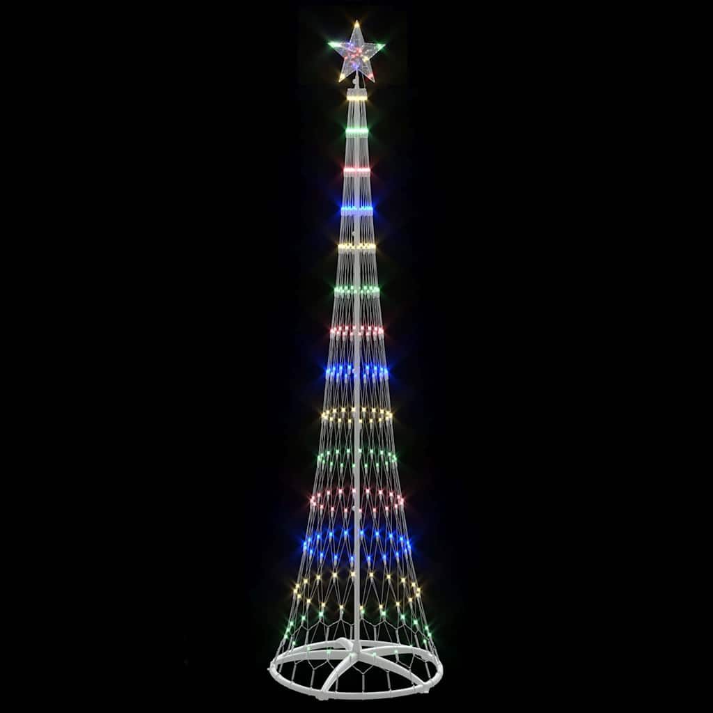 Arbre de Noël LED Multicolore 70 x 70 x 250 cm Métal - XIOS