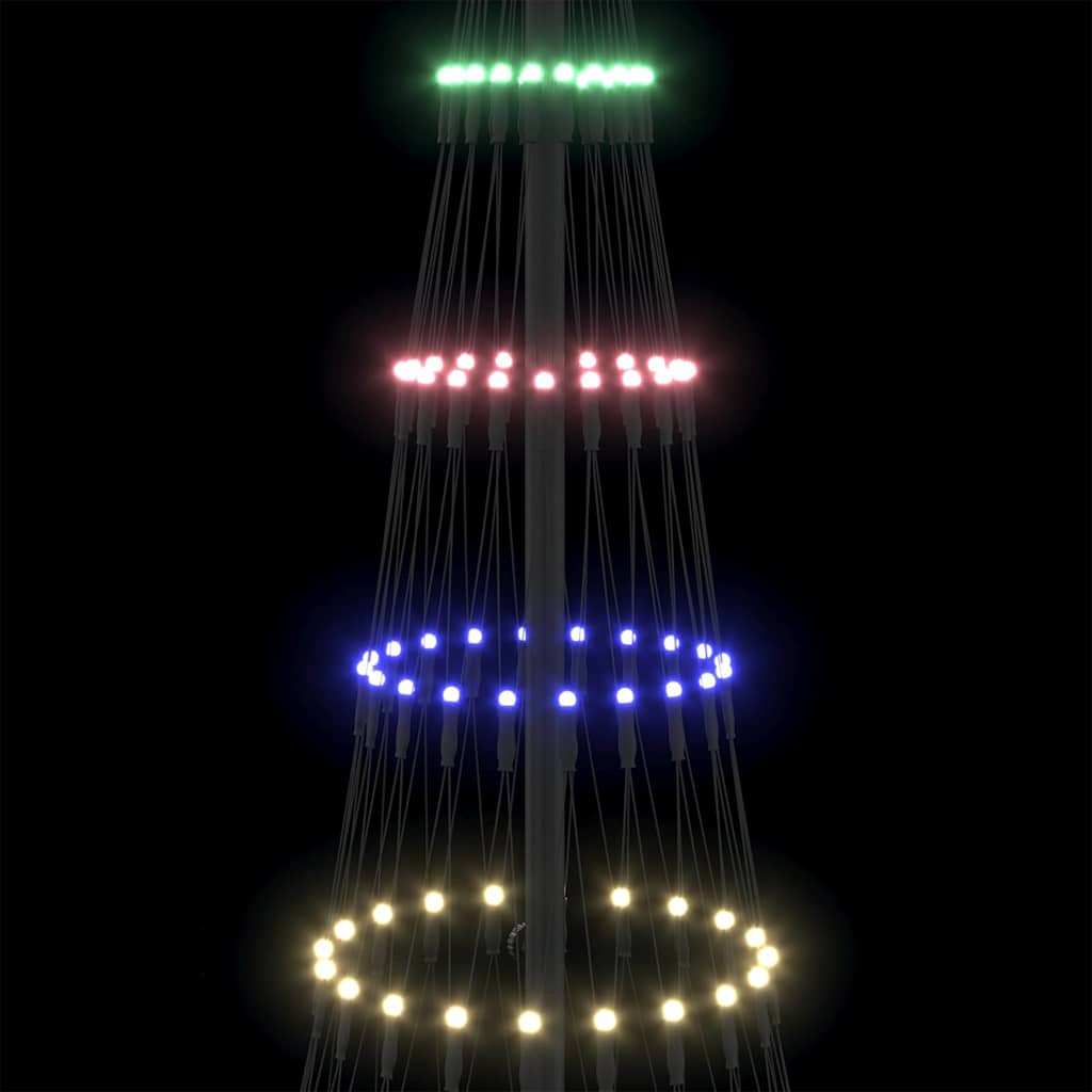 Arbre de Noël LED Multicolore 71 x 71 x 184,5 cm Métal - XIOS