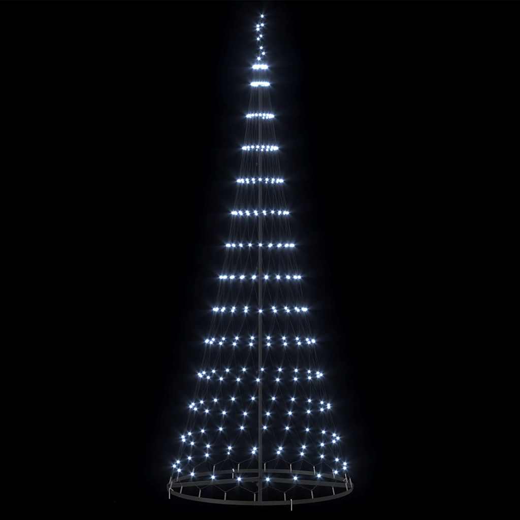 Arbre de Noël LED Blanc froid 100 x 100 x 250 cm Métal - XIOS