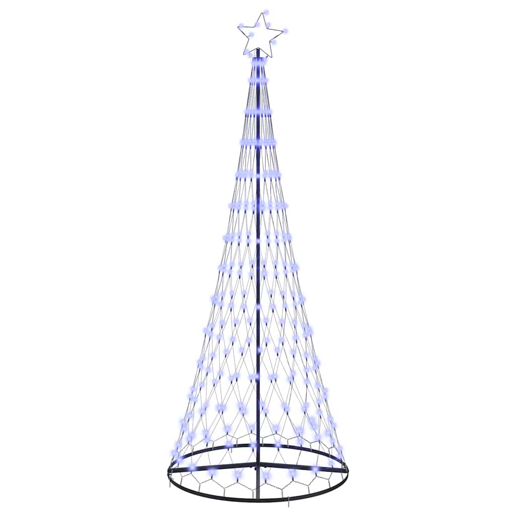Arbre de Noël LED avec 290 LED Bleu 100 x 100 x 250 cm Métal - XIOS