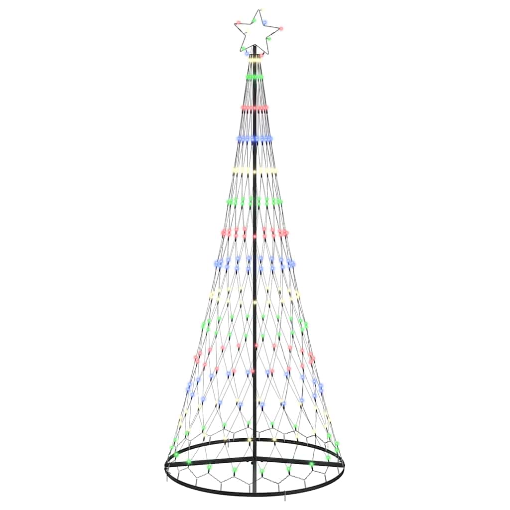 Arbre de Noël LED Multicolore 100 x 100 x 250 cm Métal - XIOS