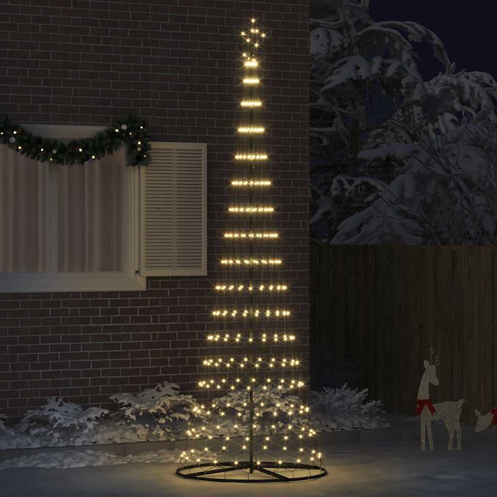 Arbre de Noël LED Blanc chaud 100,5 x 100,5 x 302,5 cm Métal - XIOS