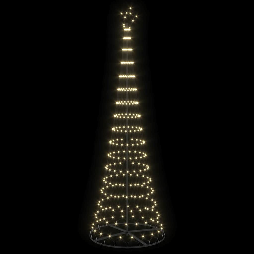 Arbre de Noël LED Blanc chaud 100,5 x 100,5 x 302,5 cm Métal - XIOS