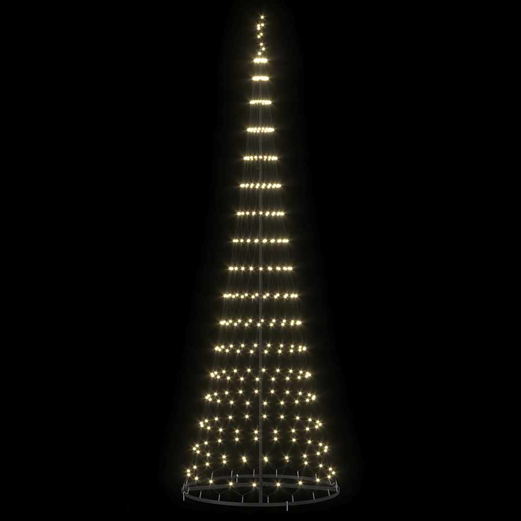 Arbre de Noël LED Blanc chaud 100,5 x 100,5 x 302,5 cm Métal - XIOS