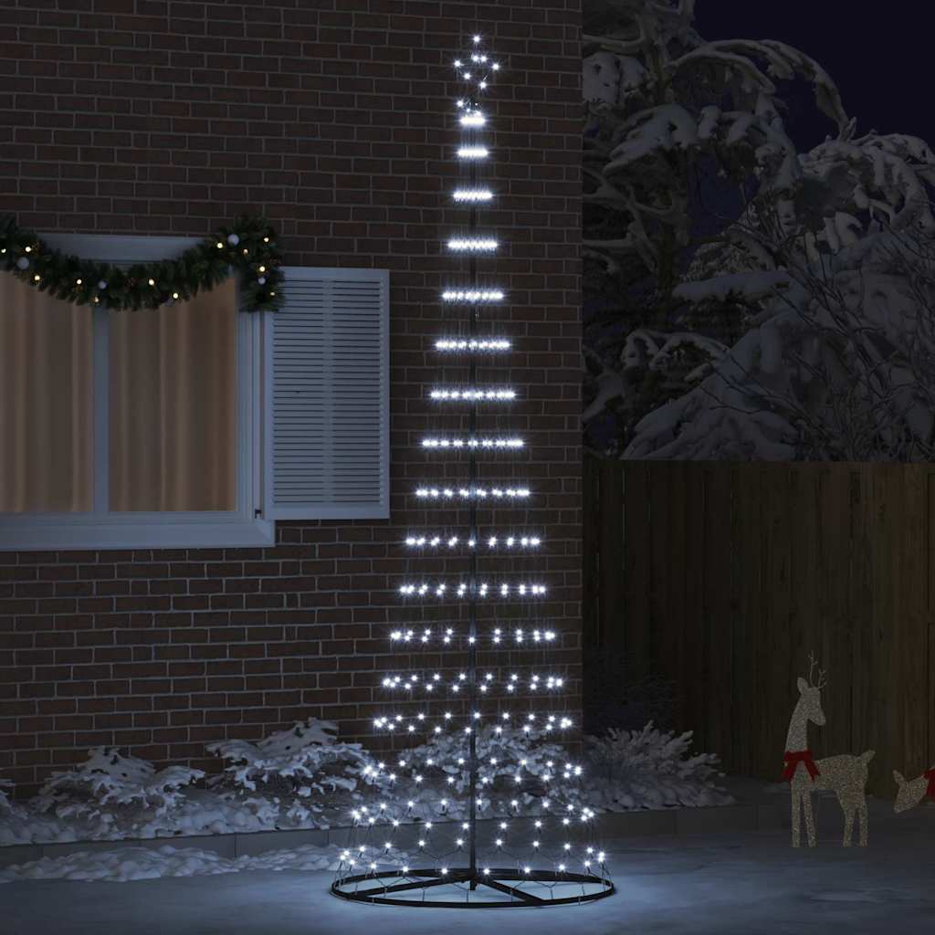 Arbre de Noël LED Blanc froid 100,5 x 100,5 x 302,5 cm Métal - XIOS