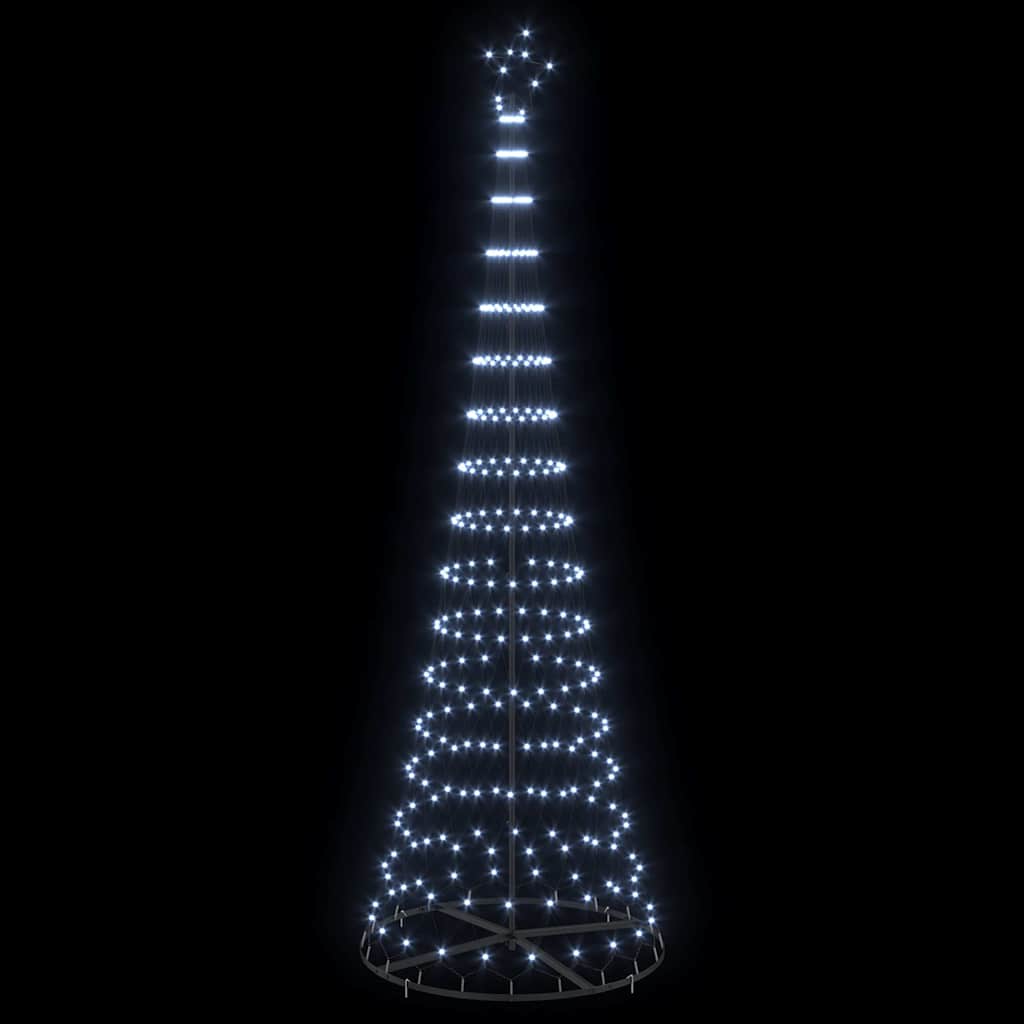 Arbre de Noël LED Blanc froid 100,5 x 100,5 x 302,5 cm Métal - XIOS