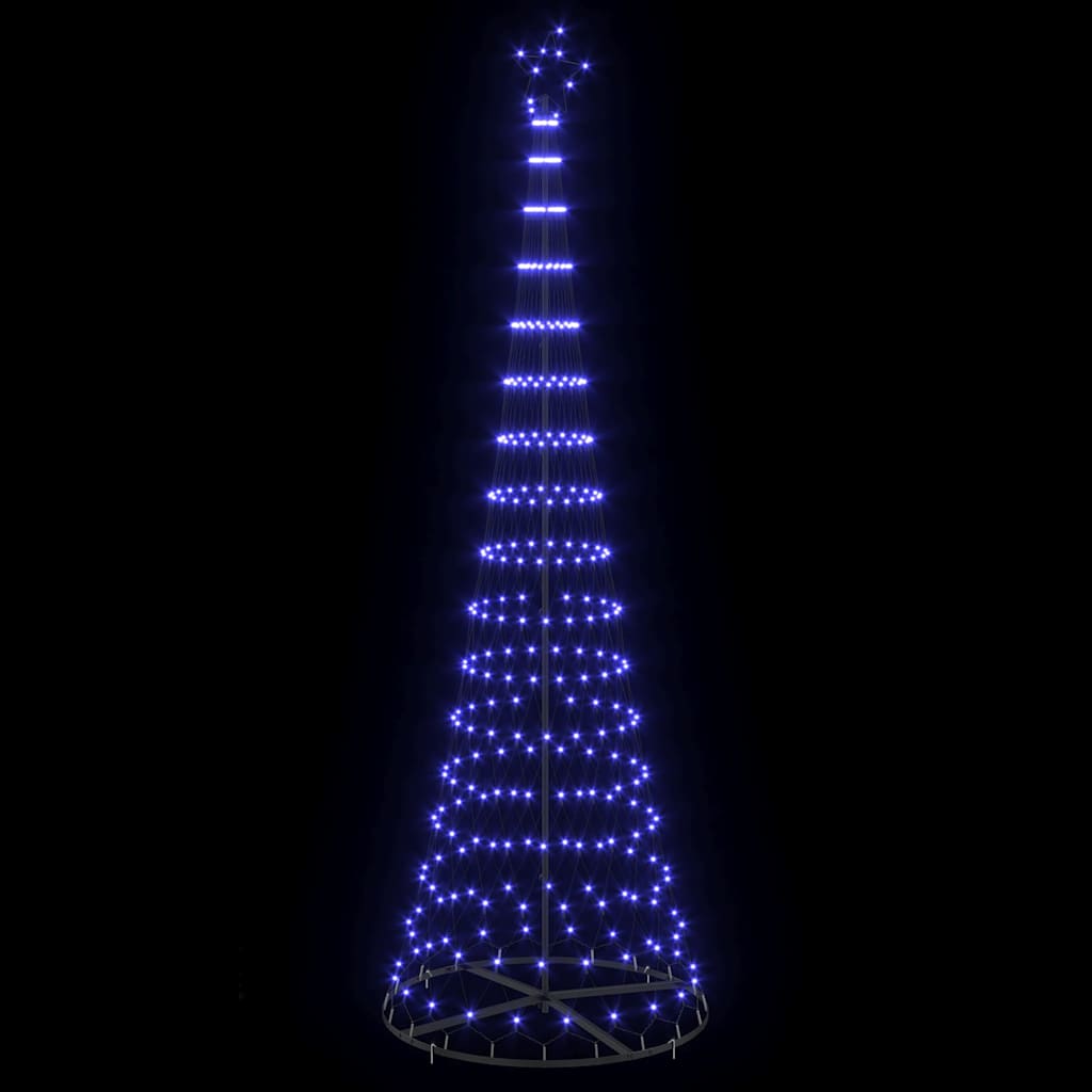 Arbre de Noël LED Bleu 100,5 x 100,5 x 302,5 cm Métal - XIOS