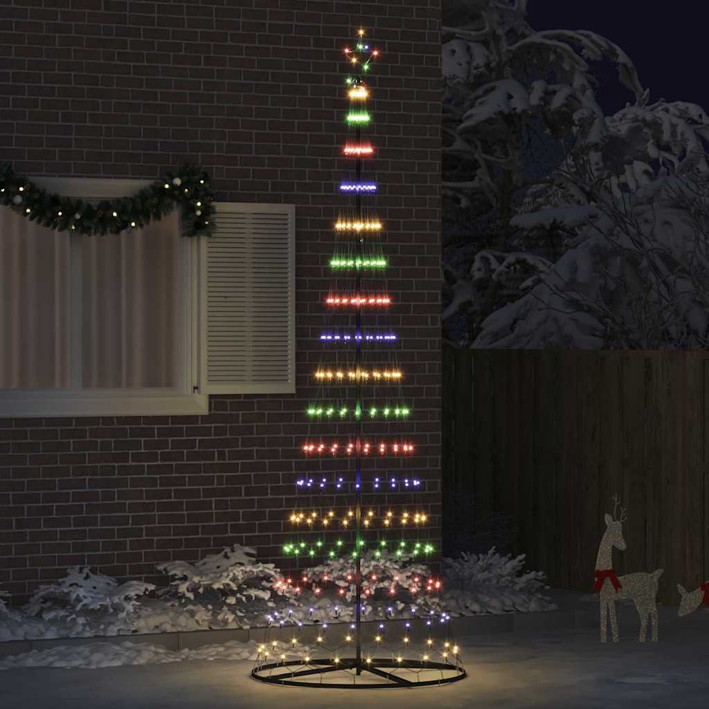 Arbre de Noël LED Multicolore 100,5 x 100,5 x 302,5 cm Métal - XIOS