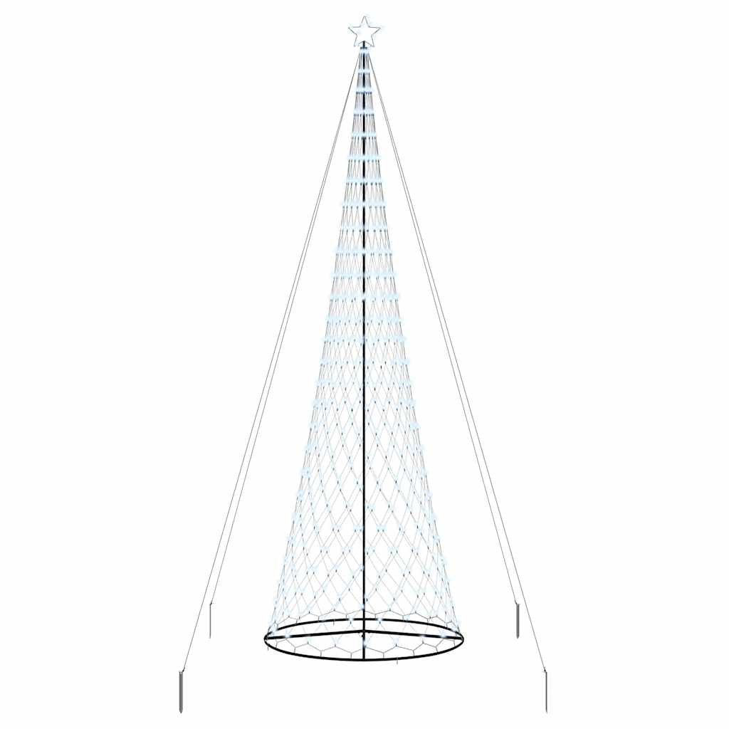 Arbre de Noël LED Blanc froid 138,5 x 138,5 x 399 cm Métal - XIOS