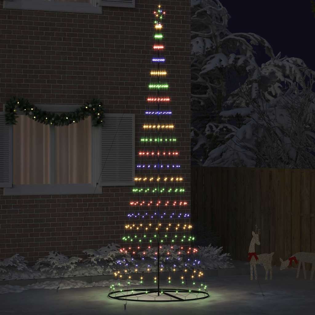 Arbre de Noël LED Multicolore 138,5 x 138,5 x 399 cm Métal - XIOS