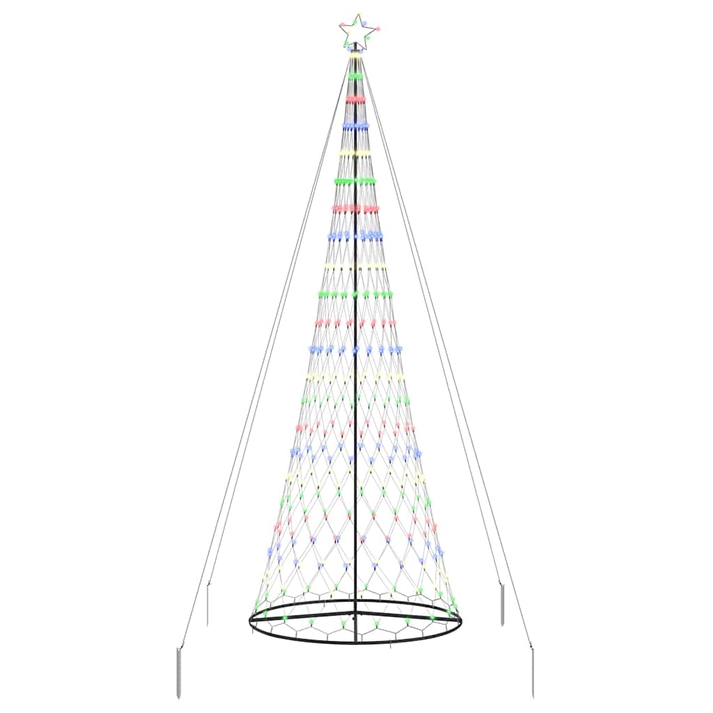 Arbre de Noël LED Multicolore 138,5 x 138,5 x 399 cm Métal - XIOS