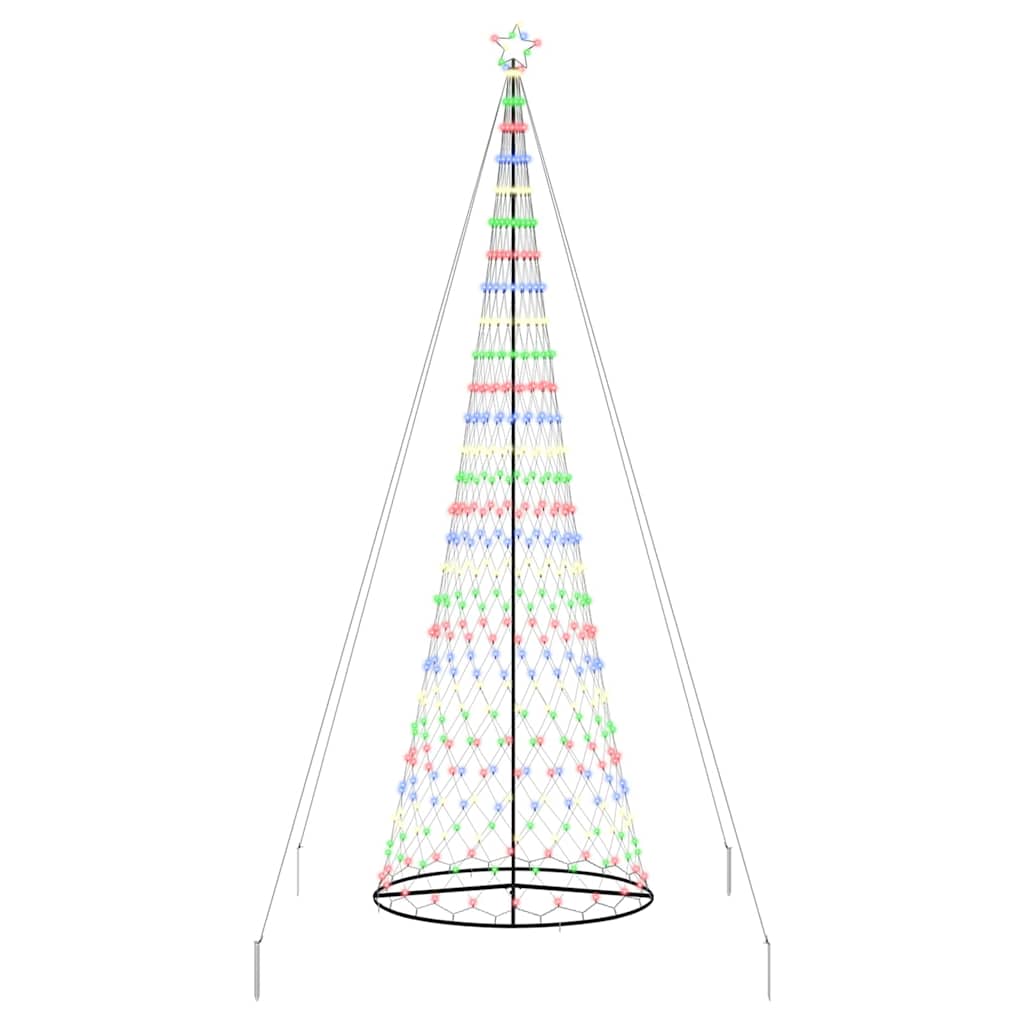 Arbre de Noël LED Multicolore 160 x 160 x 500 cm Métal - XIOS