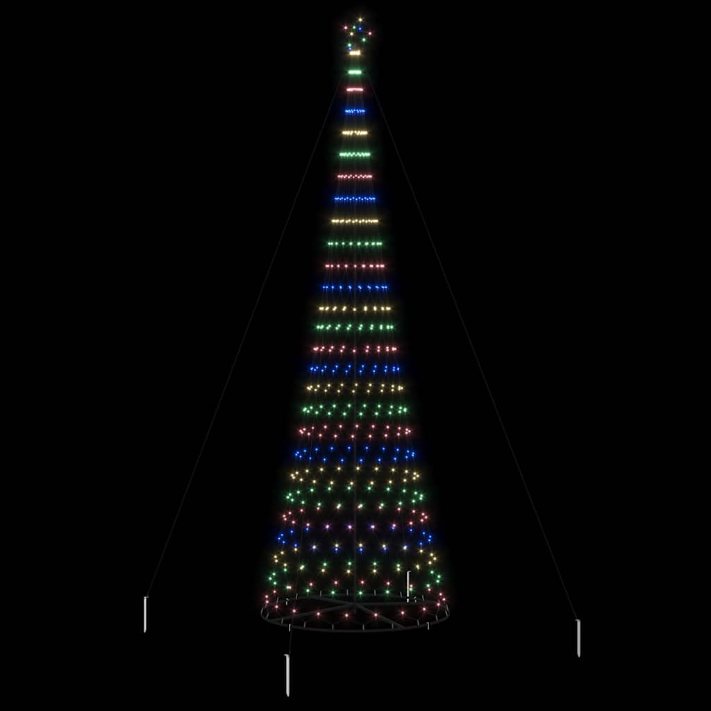 Arbre de Noël LED Multicolore 160 x 160 x 500 cm Métal - XIOS