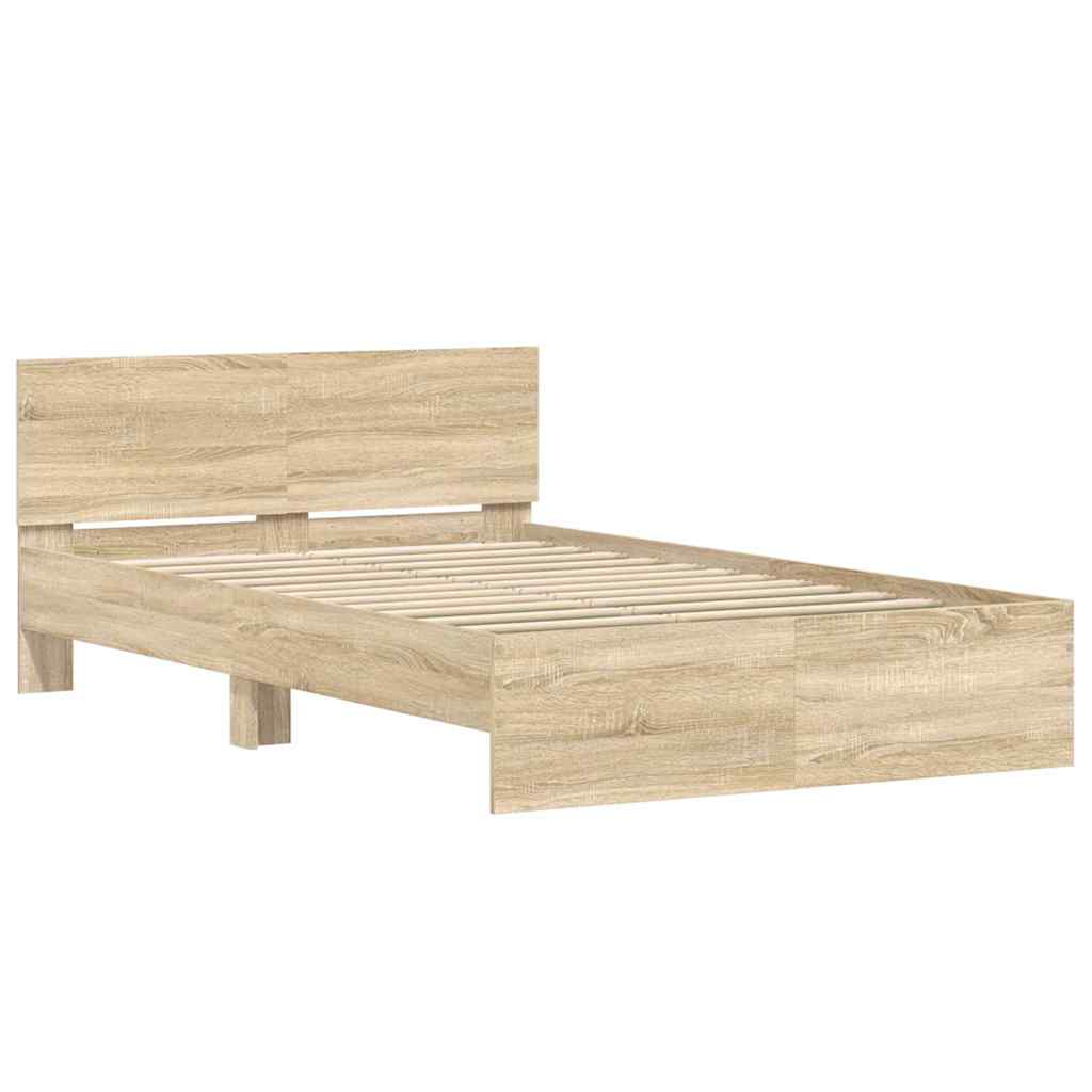 Cadre de lit Sonoma 137 x 190 cm Bois d'ingénierie - XIOS