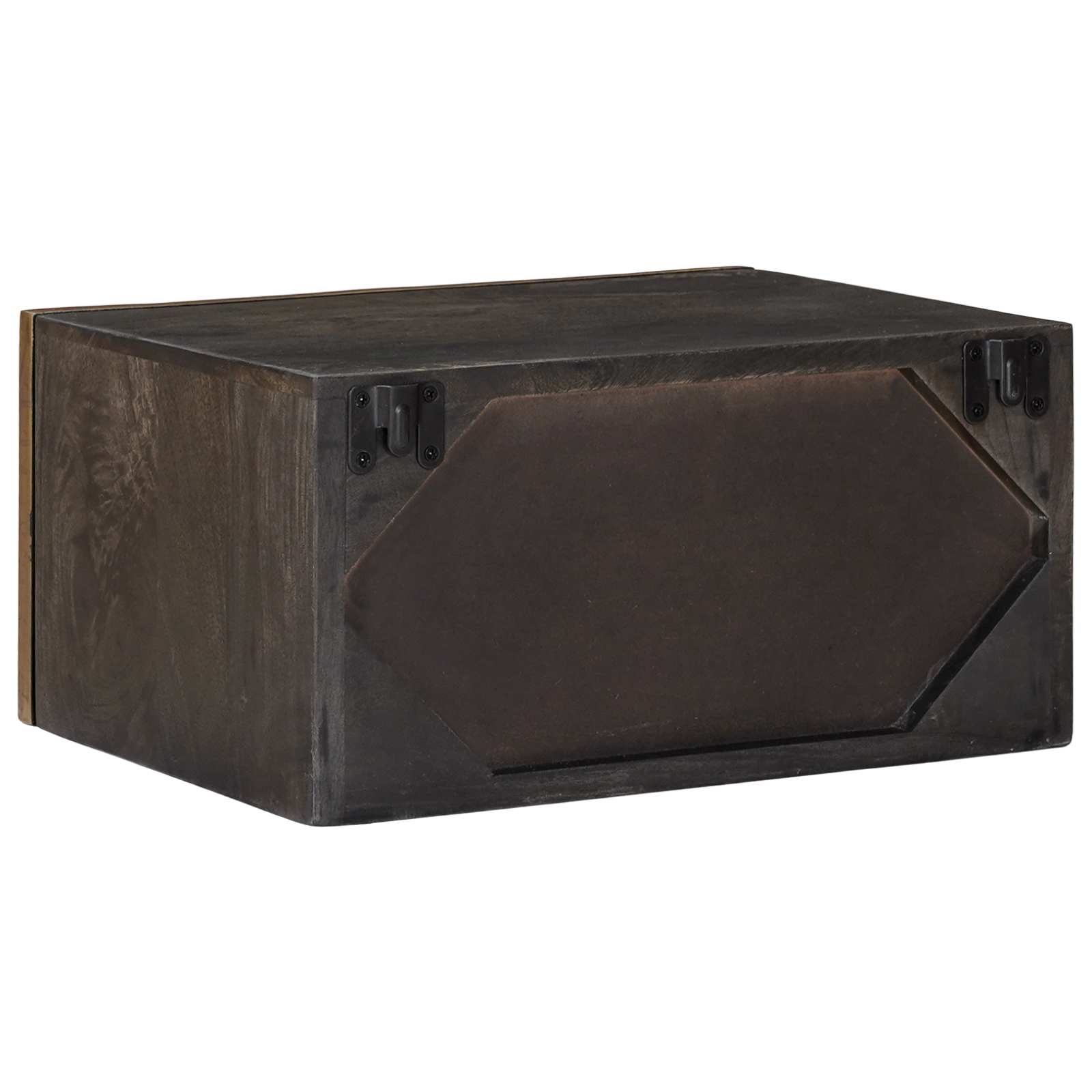 Cabinet de chevet Laiton 40 x 30 x 20 cm - XIOS