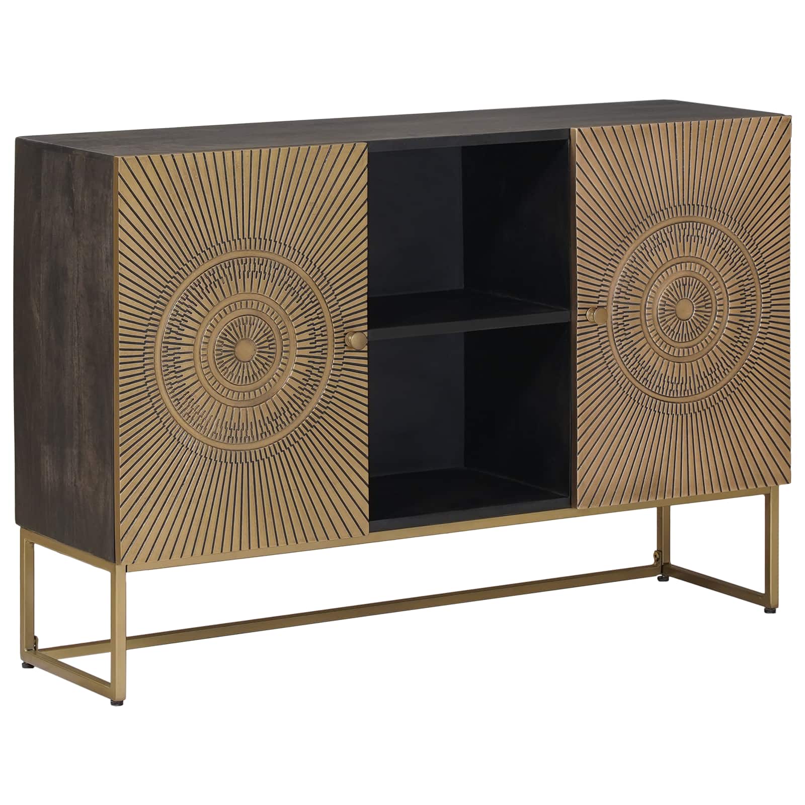 Buffet Laiton 105 x 30 x 70 cm - XIOS