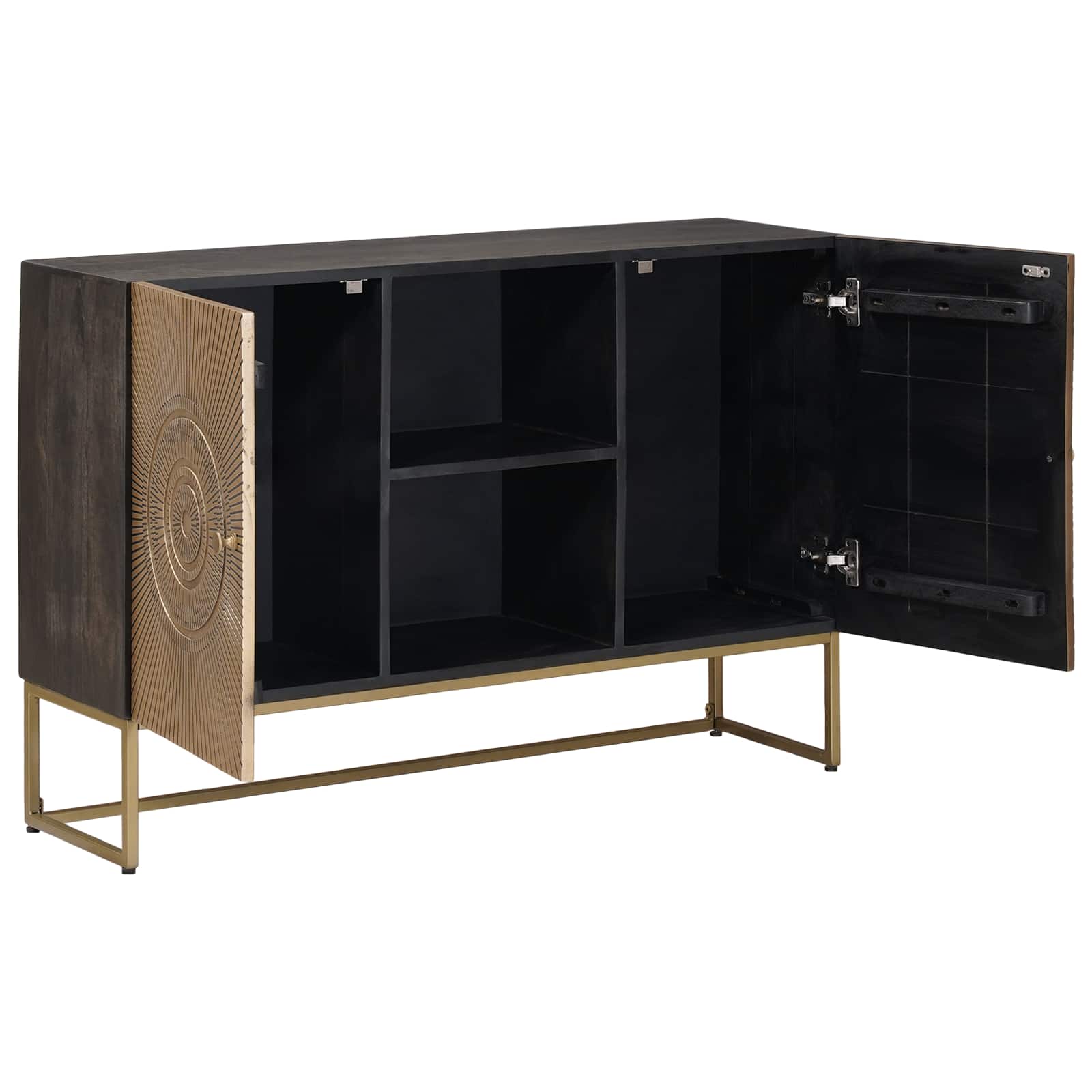 Buffet Laiton 105 x 30 x 70 cm - XIOS