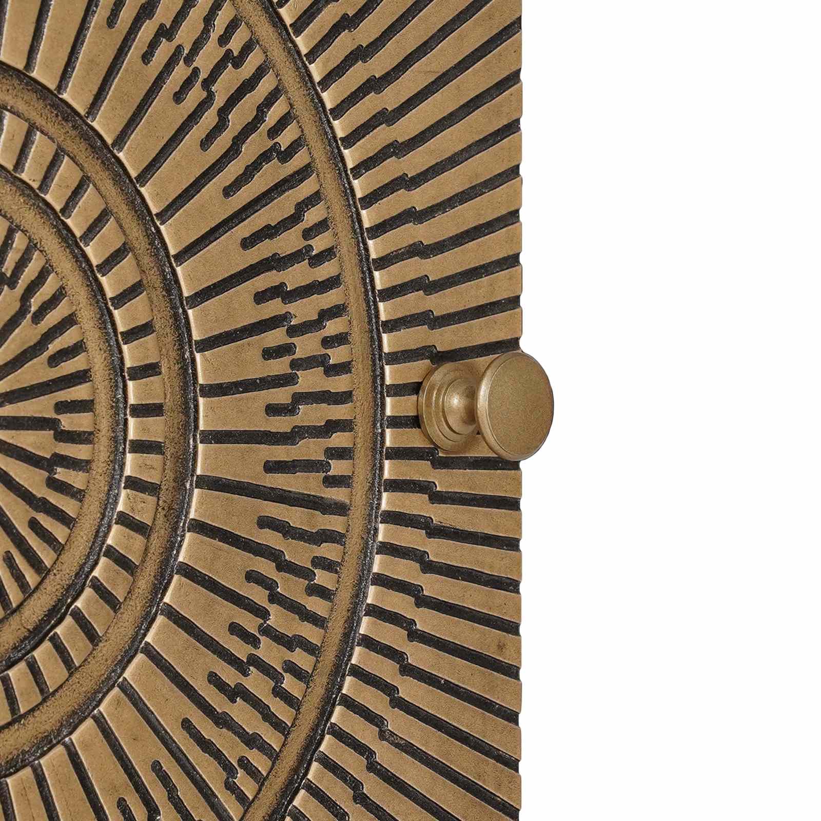 Haut Armoire Laiton 35 x 30 x 120 cm - XIOS