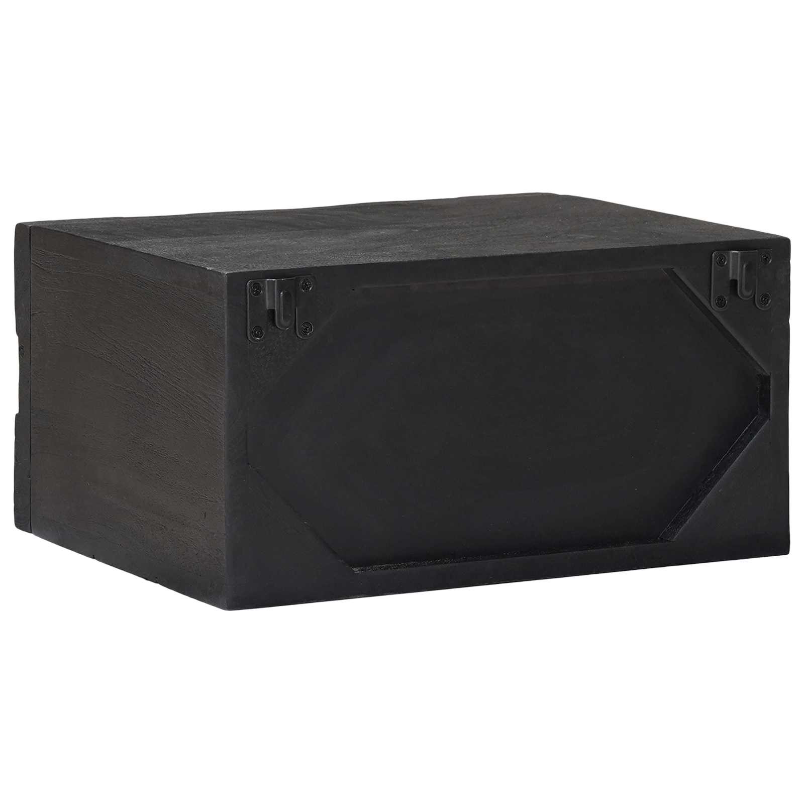 Cabinet de chevet avec tiroir Noir 40 x 30 x 20 cm - XIOS